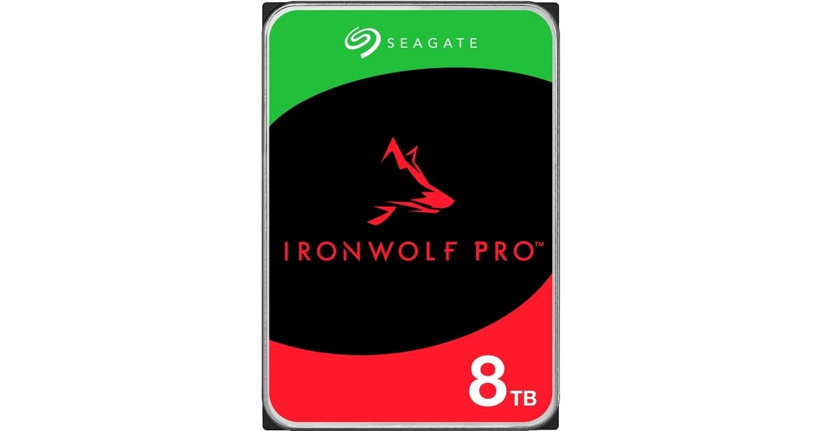 SeagateIronWolf Pro 8 TB harde schijf  (ST8000NT001, SATA/600, 24/7)