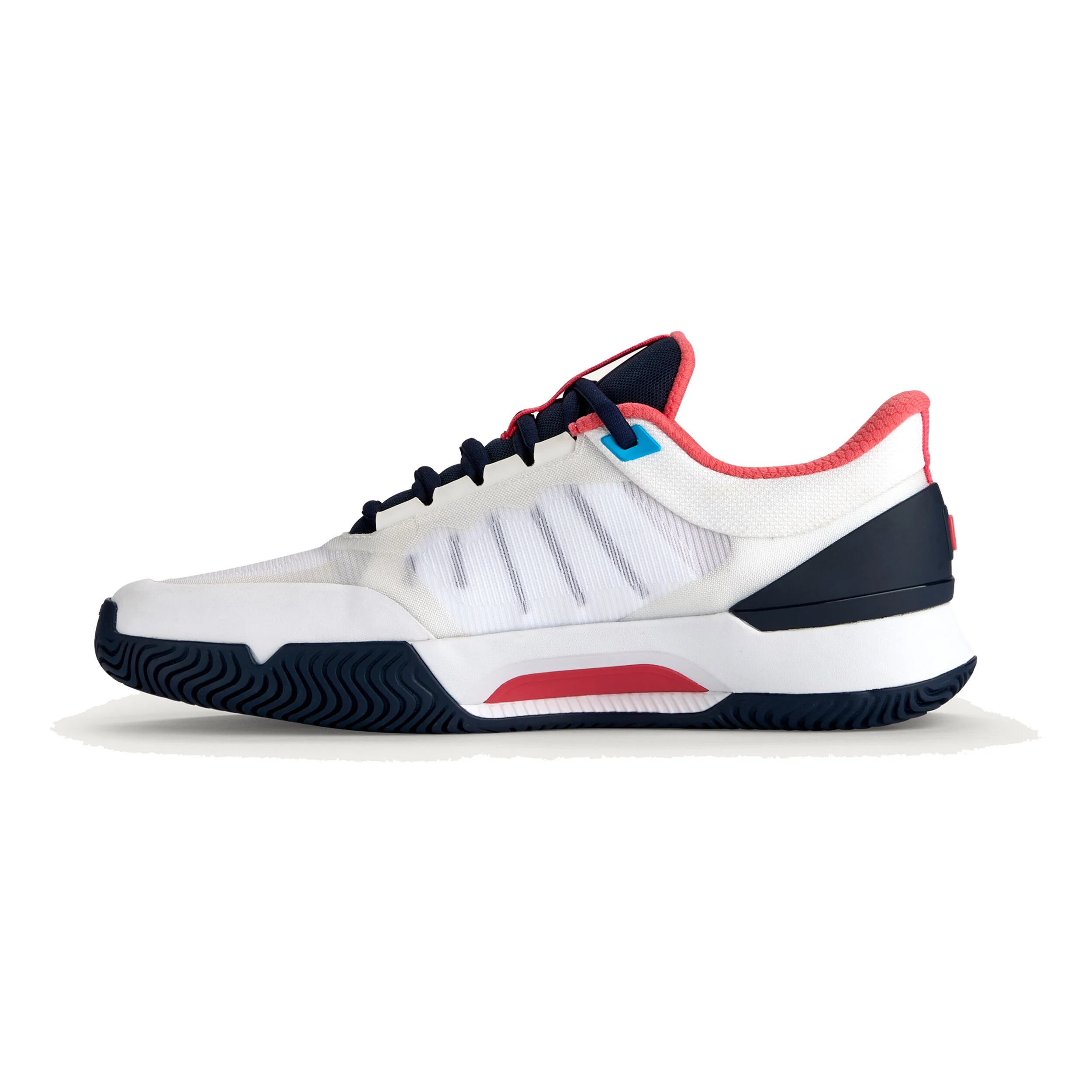 Wilson Intrigue Tour Chaussures Toutes Surfaces Femmes - Blanc , Bleu Foncé