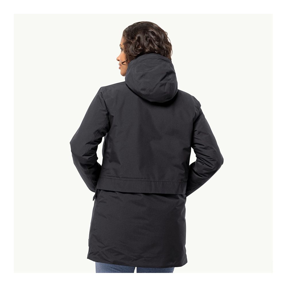 Jack Wolfskin TEMPELHOF - Manteau Femme black