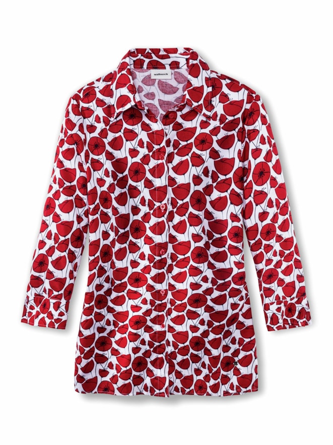 Bequem-Bluse Edel-Leinen