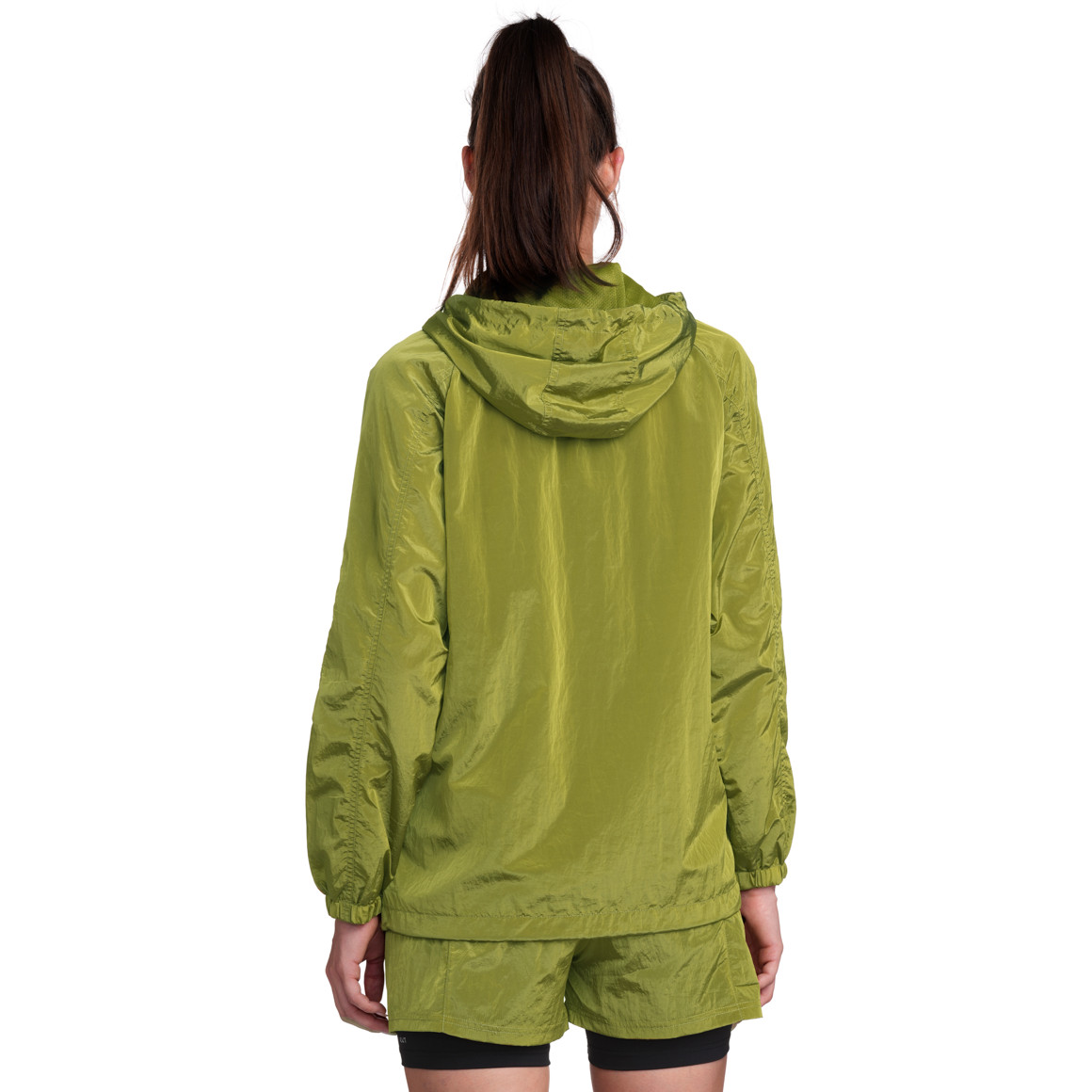 Gina Sports Damen Sport-Jacke mit Kapuze gelbgrün