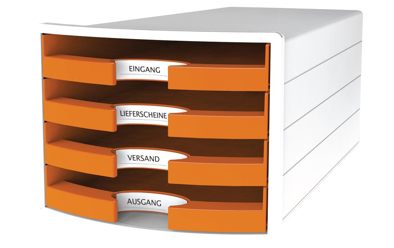 Schubladenbox Impuls OrangeSchubladenbox