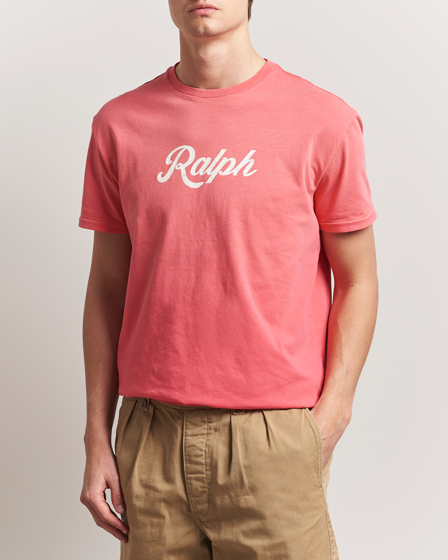 Polo Ralph Lauren Printed Ralph T-Shirt Pale Red