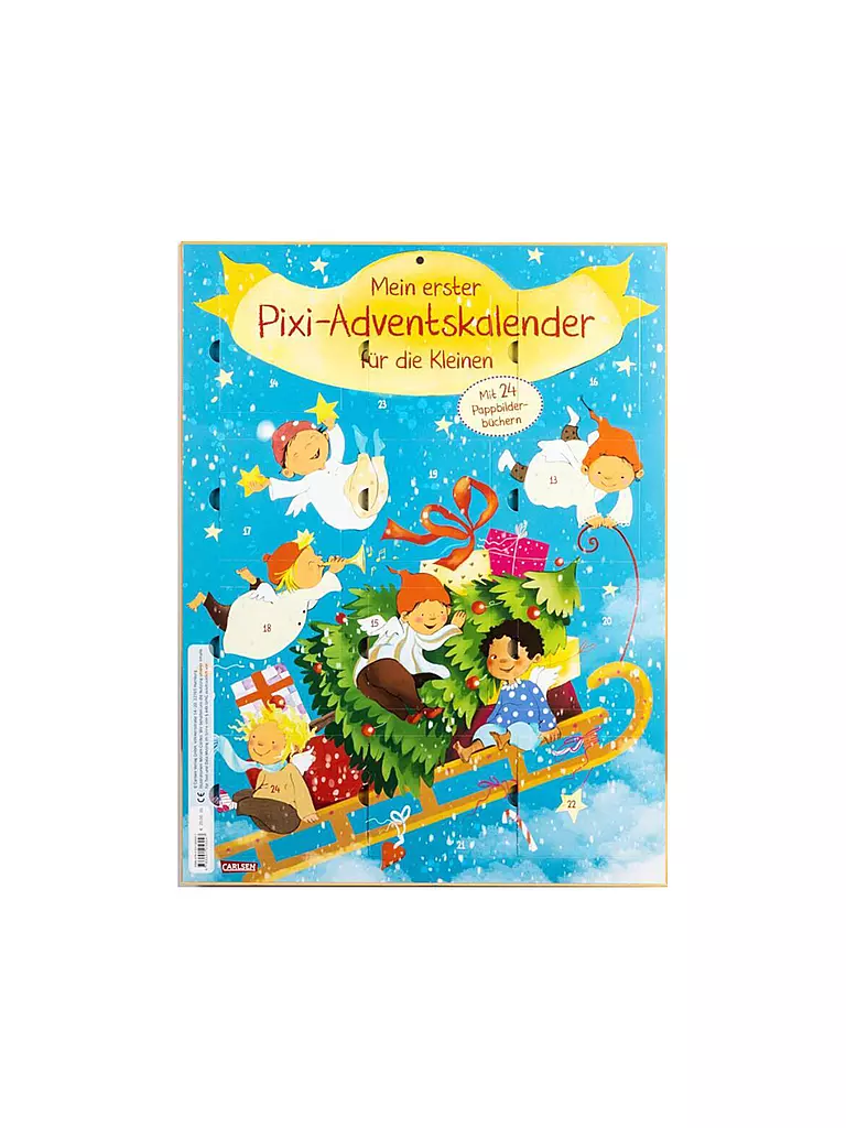 CARLSEN VERLAG Buch - Mein erster Pixi-Adventskalender für die Kleinen 2024 keine Farbe