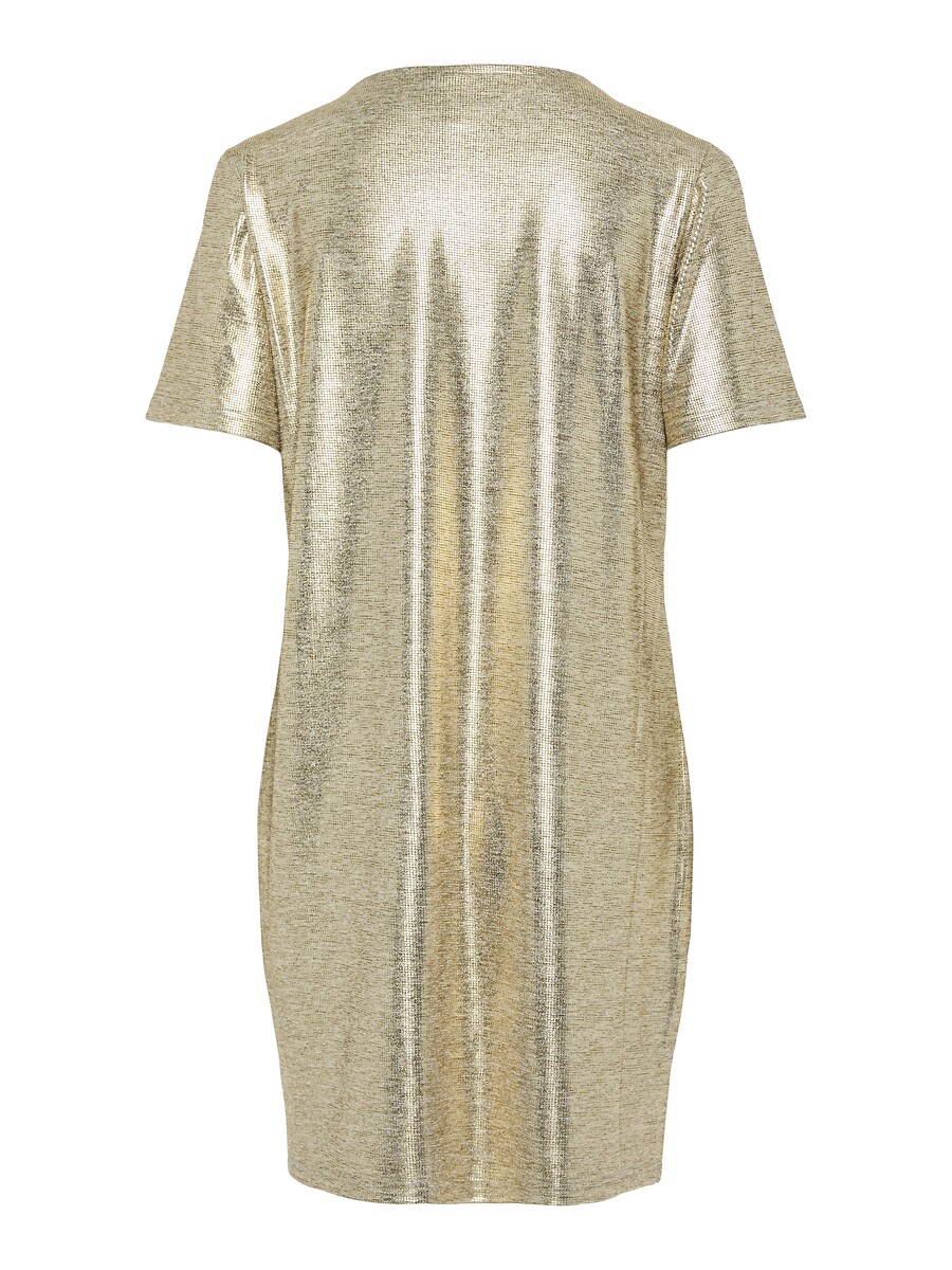 PEÇAS<br>Vestido curto com decote em V