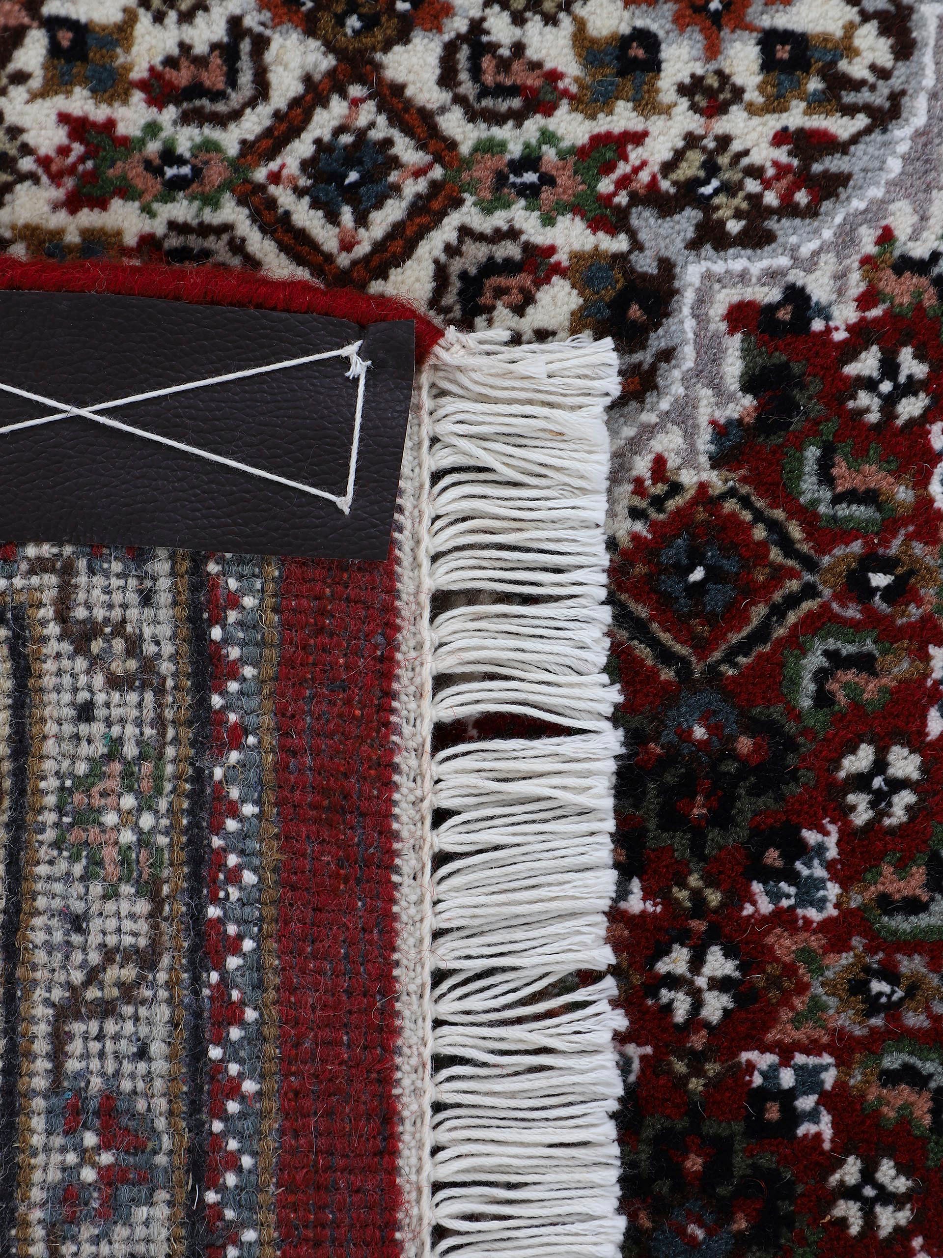 Woven Arts Orientteppich »Tabriz Mahi ,   auch als Läufer« rechteckig 15 mm Höhe handgeknüpft, Wohnzimmer, reine Wolle