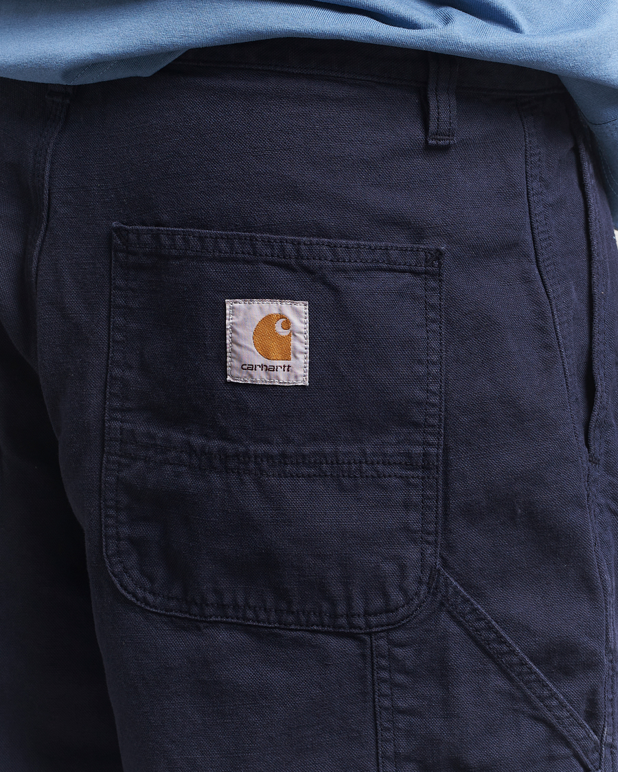 Carhartt WIP Walter Single Knee Cotton/Linen Short Dark Navy