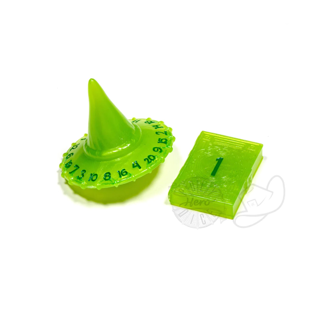 Set de 2 Dés JDR Polyhero Dice : Wizard