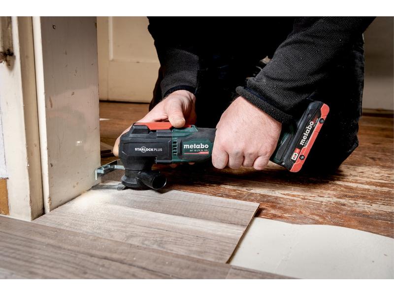 Metabo Akku-Multifunktionswerkzeug MT 18 LTX BL Solo 18-Volt-Akku-Multifunktionsgerät mit metaBOX 145 L