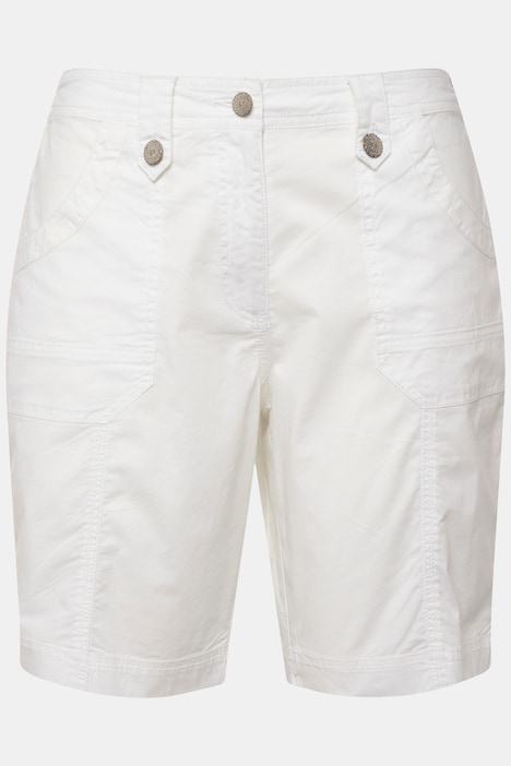 Cargo-Bermuda, Komfortbund, 4-Pocket-Schnitt