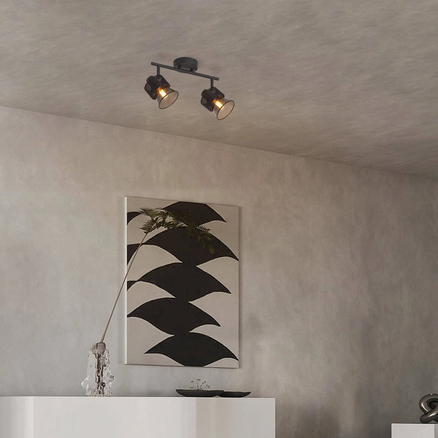NOUS Living plafondspot Duuk (14x23x33 cm)