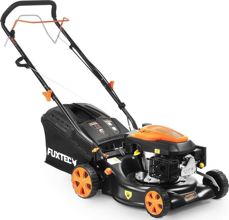 FUXTEC - FX-RM4346 - Benzine Grasmaaier - 42 cm - Staal - Zelfrijdend