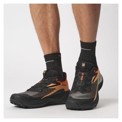 Chaussures Trail Salomon Genesis Noir Orange Homme