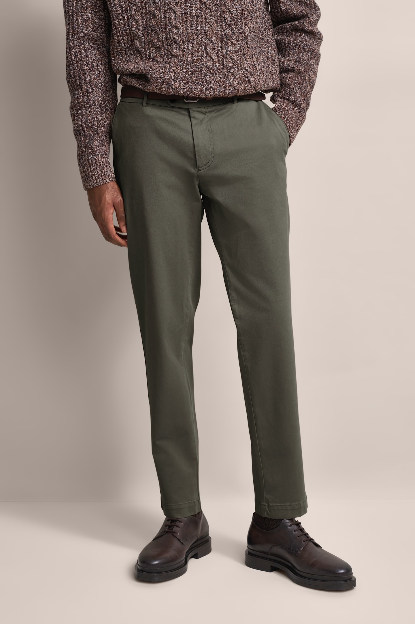 bugatti Stoffhose  aus einem Baumwoll-Elasthan-Mix