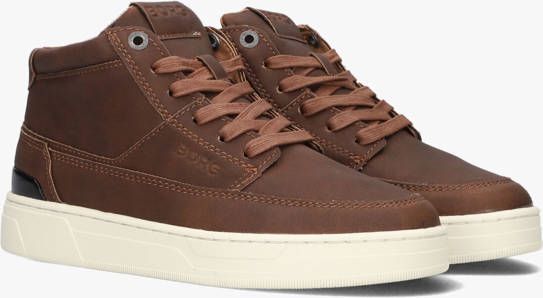 BJORN BORG bruine bjorn borg hoge sneaker t1050 mid fng k