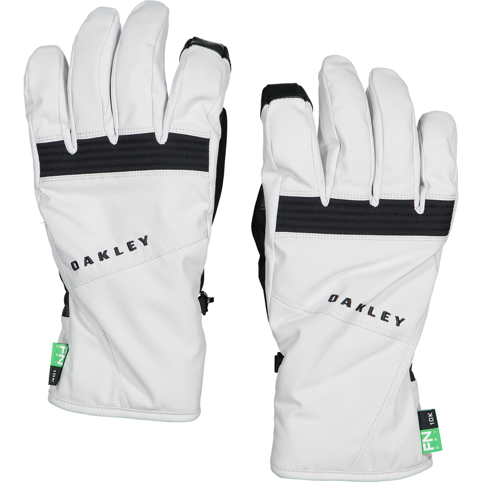 Oakley Unisex-Fingerhandschuh Roundhouse short L, grau