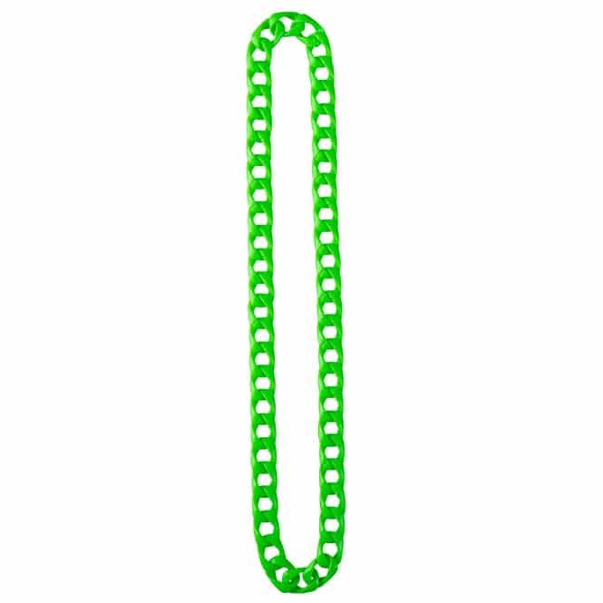 Faschingsschmuck - Halskette - neongrün