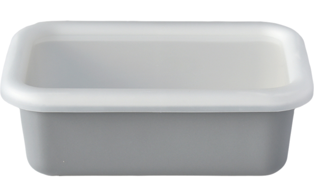HoneyWare Emaille Frischhaltedose lichtgrau