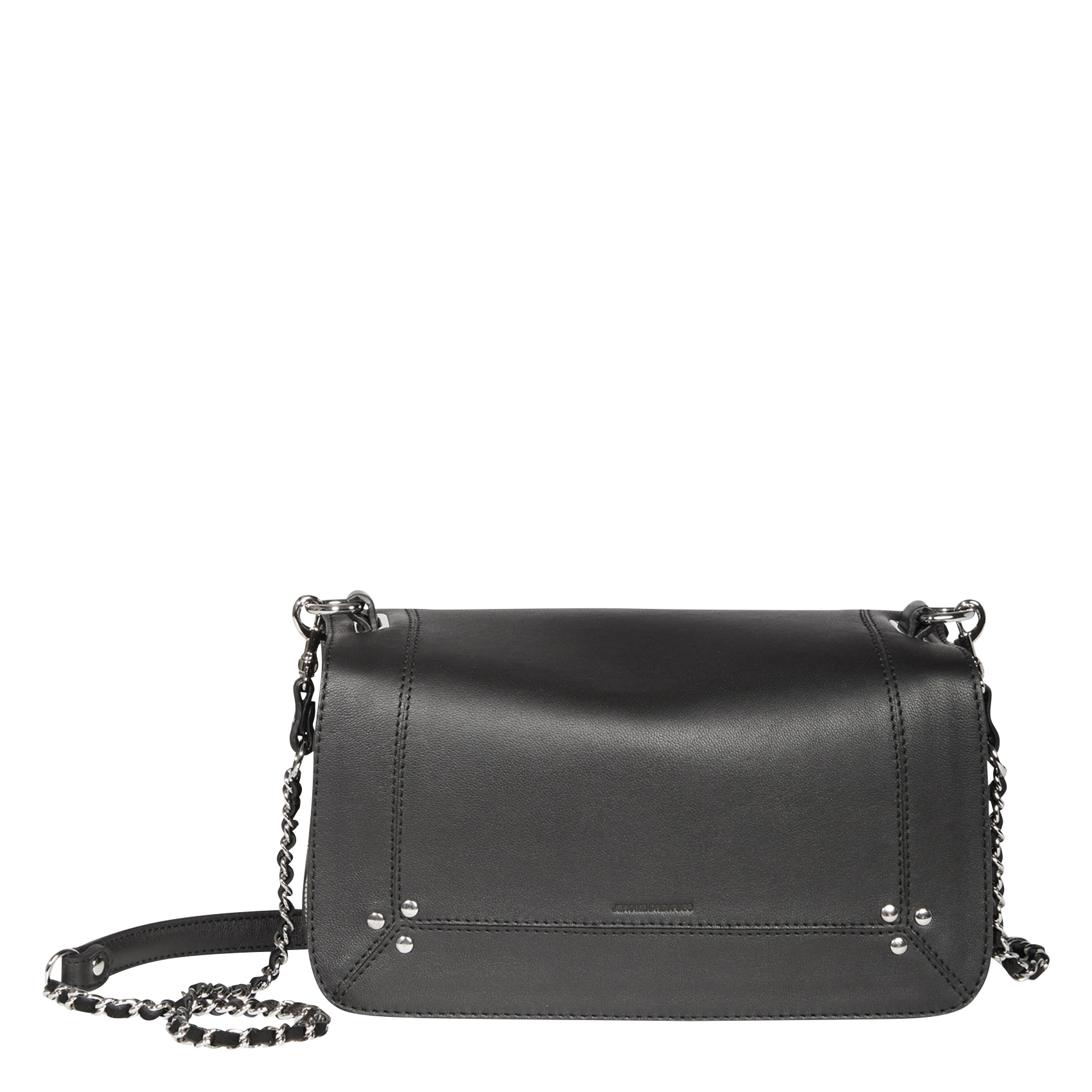 BOBI - Sac bandoulière en cuir | Noir