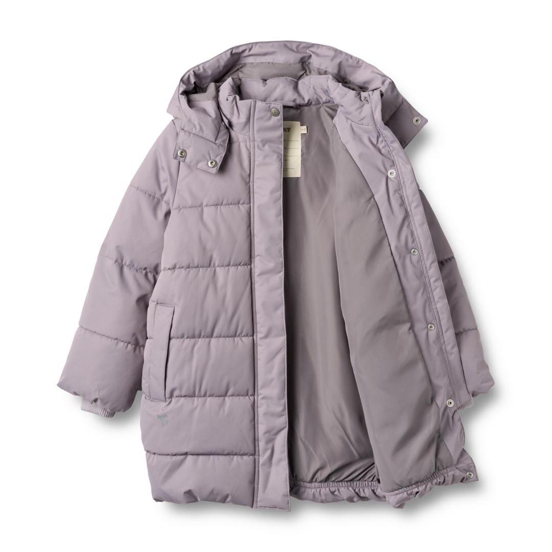 WHEAT Steppjacke »Puffer Coat Yrsa« mit Kapuze Kunstfaser, wasserdicht, atmungsaktiv, Reflektor