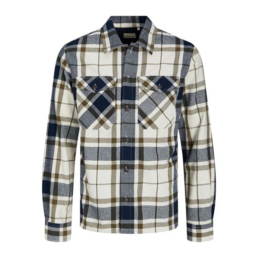 Jack&Jones Jay Overshirt, Cloud Dancer, XL