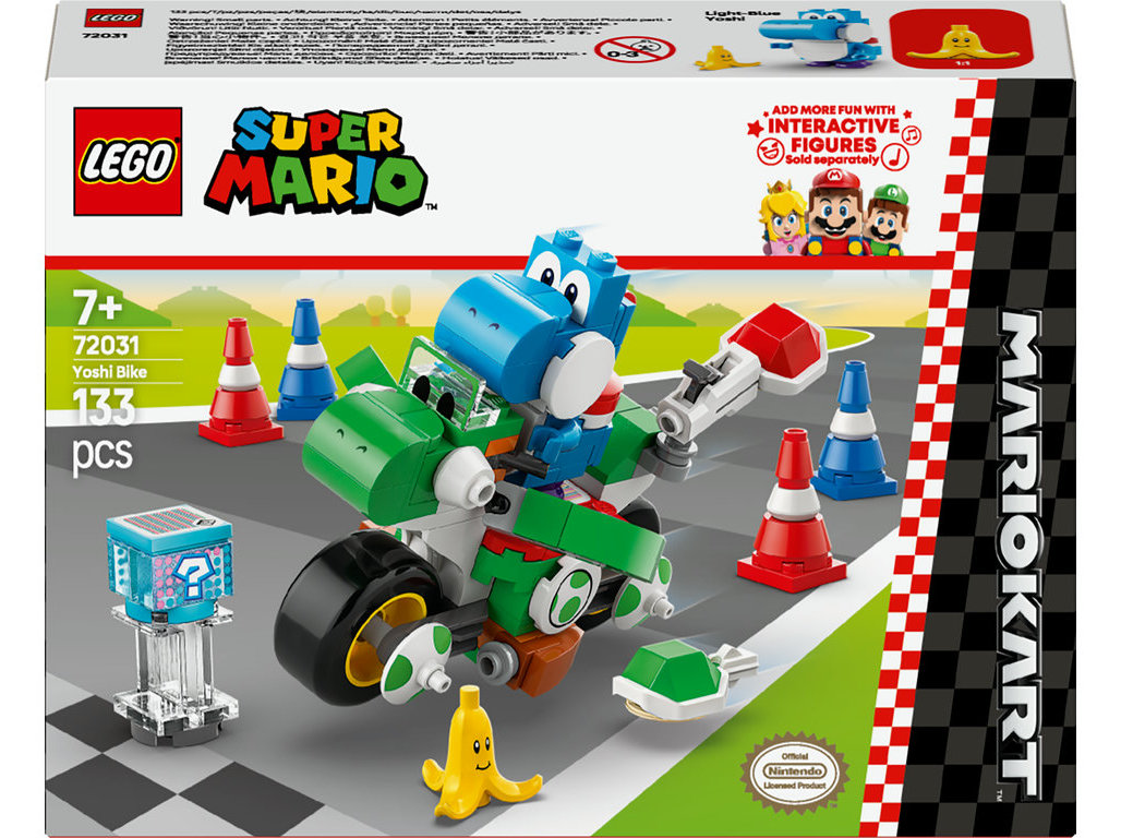 MARIO KARTT MOTA DO YOSHI LEGO SUPER MARIO