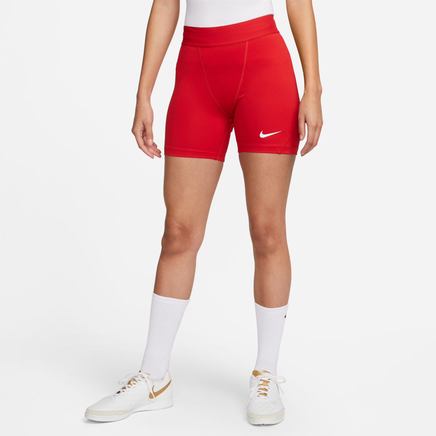 Nike Pro Dri-Fit Strike Slidingbroekje Dames Rood Wit
