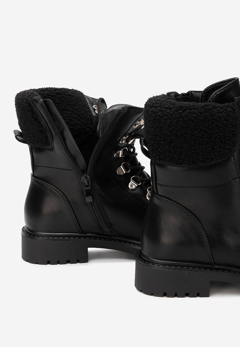 Bottines rangers femme noirs Axelle