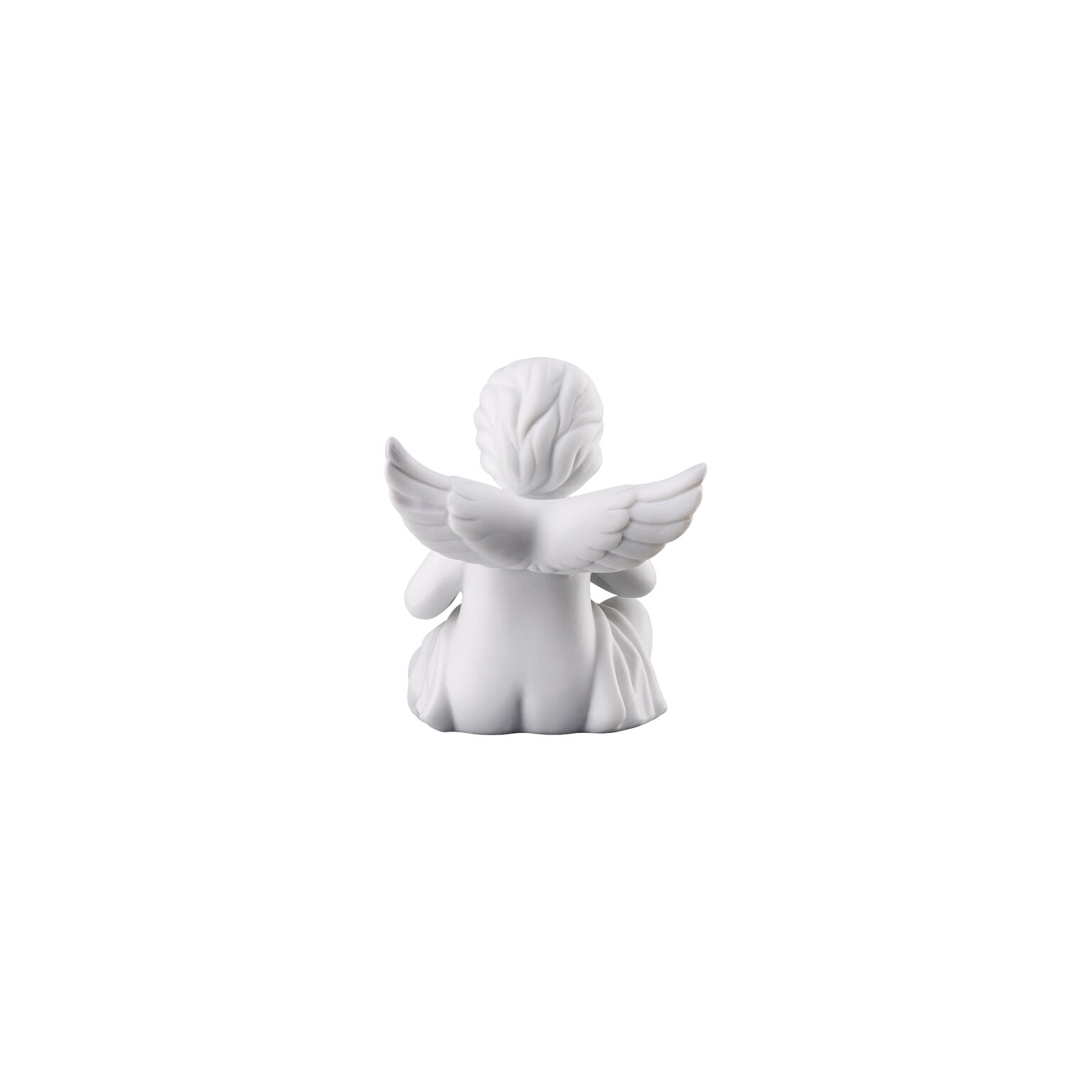 Angels Weiss matt Engel mit Malerpalette