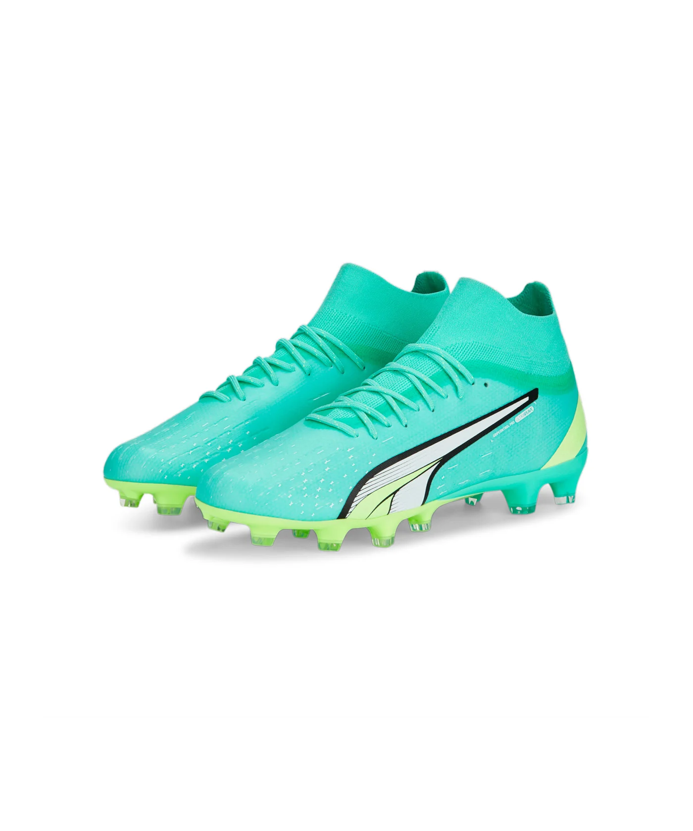 PUMA ULTRA Pro FG/AG Pursuit Türkis Gelb Grün F03