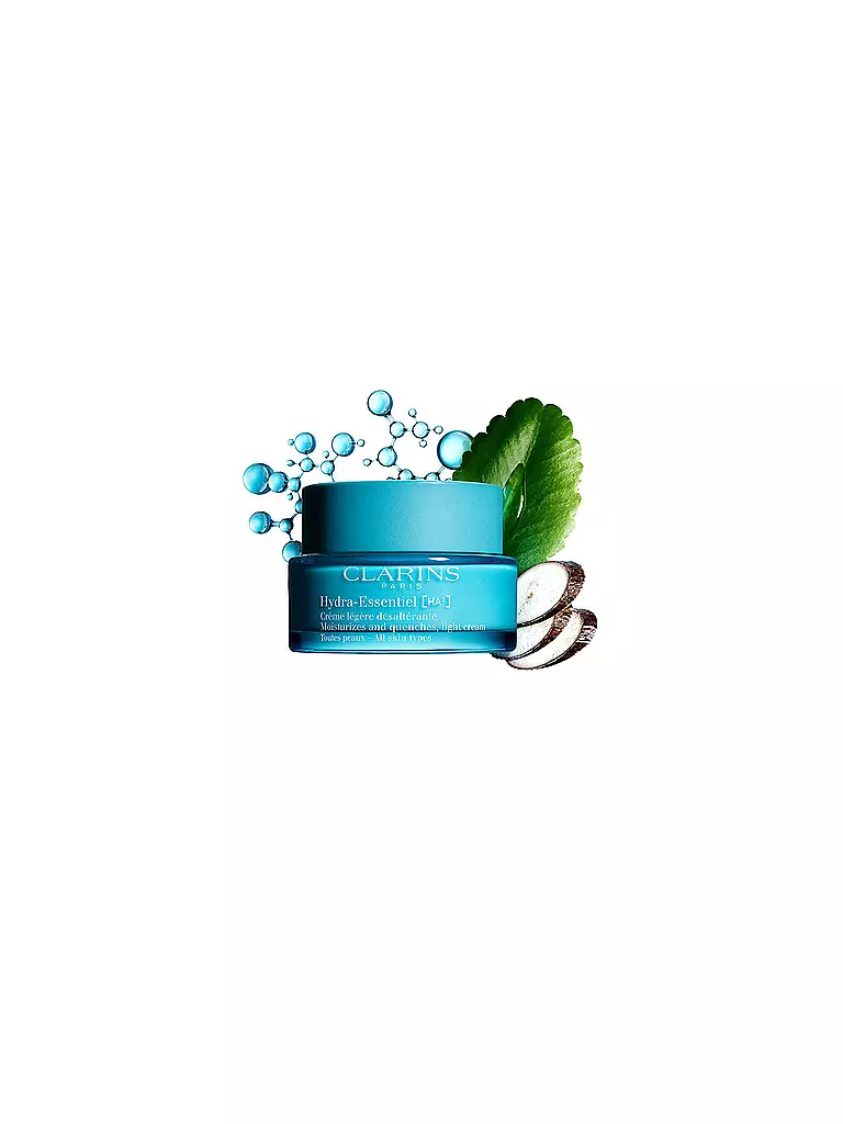 CLARINS Hydra-Essentiel Crème légère désaltérante - Toutes peaux 50ml keine Farbe