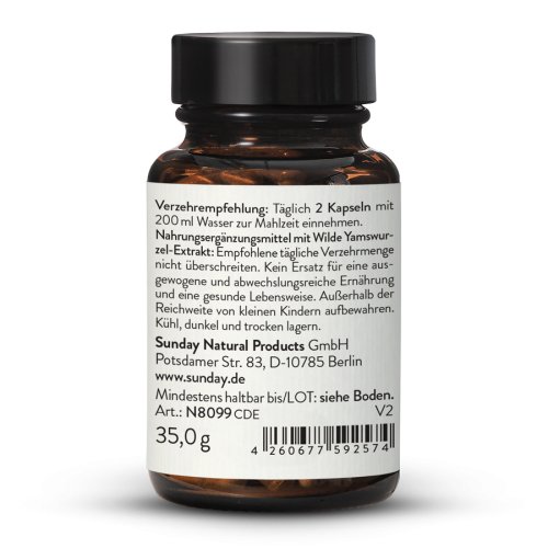Sunday Natural Products  MexicanWild Yams