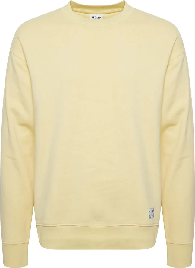 !Solid SDLENZ CREW SW Sweatshirt Golden haze