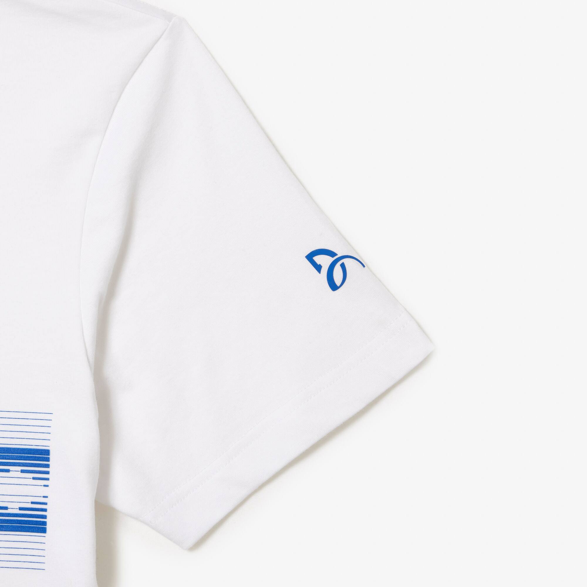 Herren LACOSTE SPORT x Novak Djokovic T-Shirt mit Aufdruck T-Shirts - Weiss - Lacoste - Herren