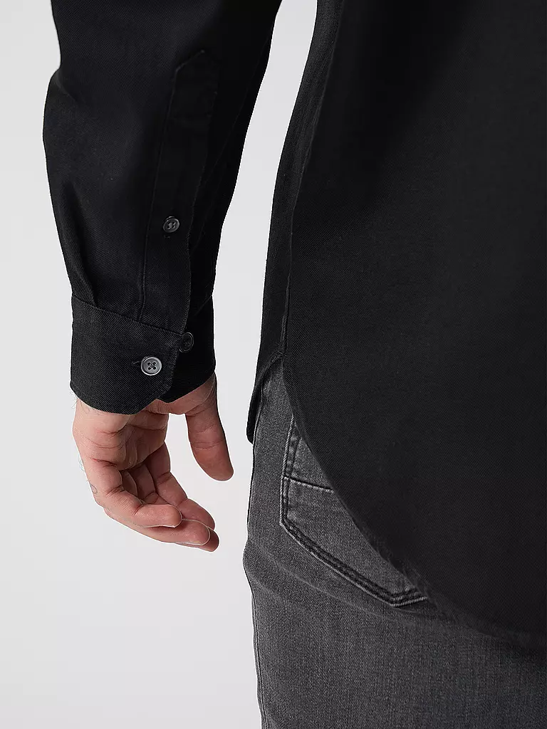 CLOSED Hemd FORMAL ARMY blau