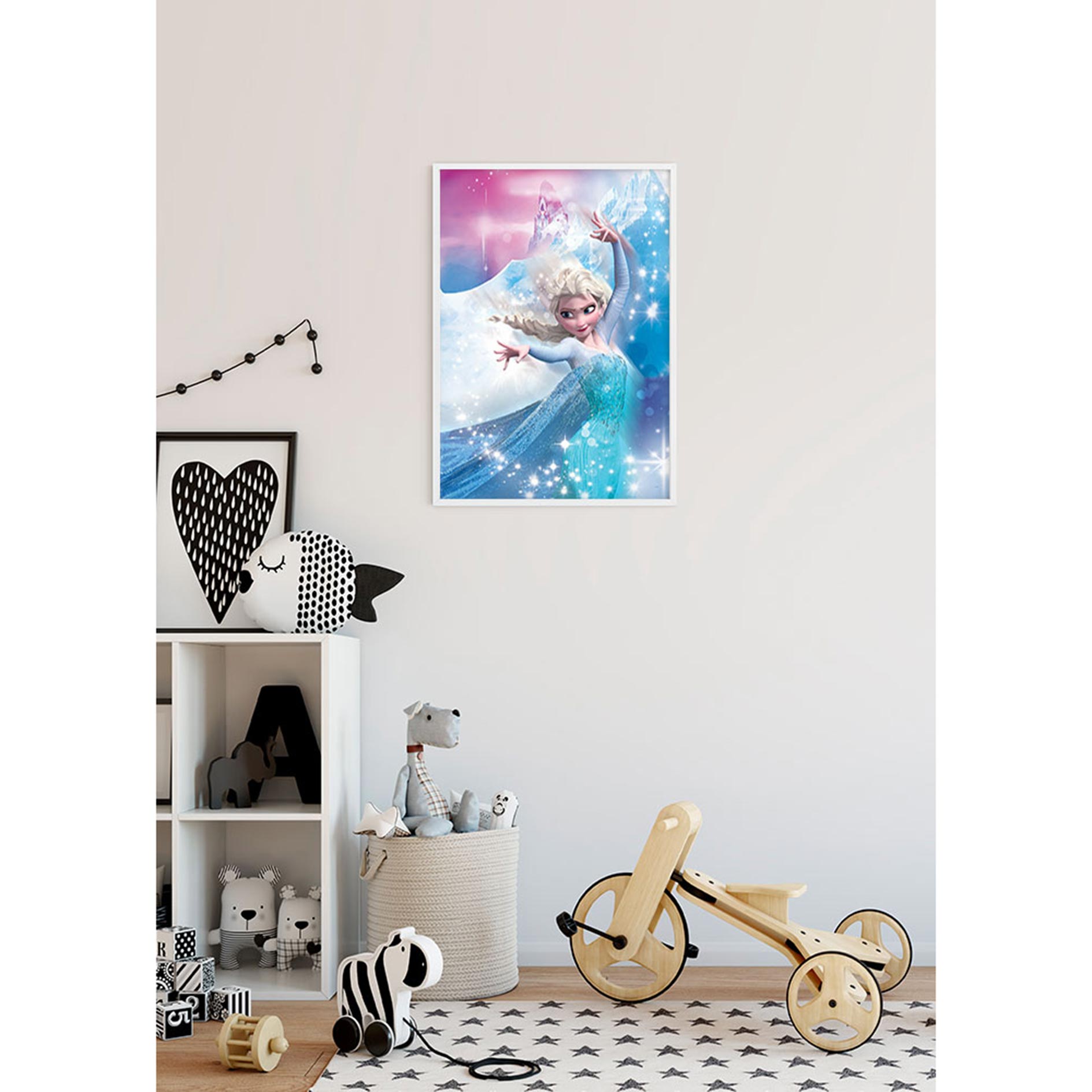 Wandbild FROZEN 2 ELSA ACTION - 50x70 cm