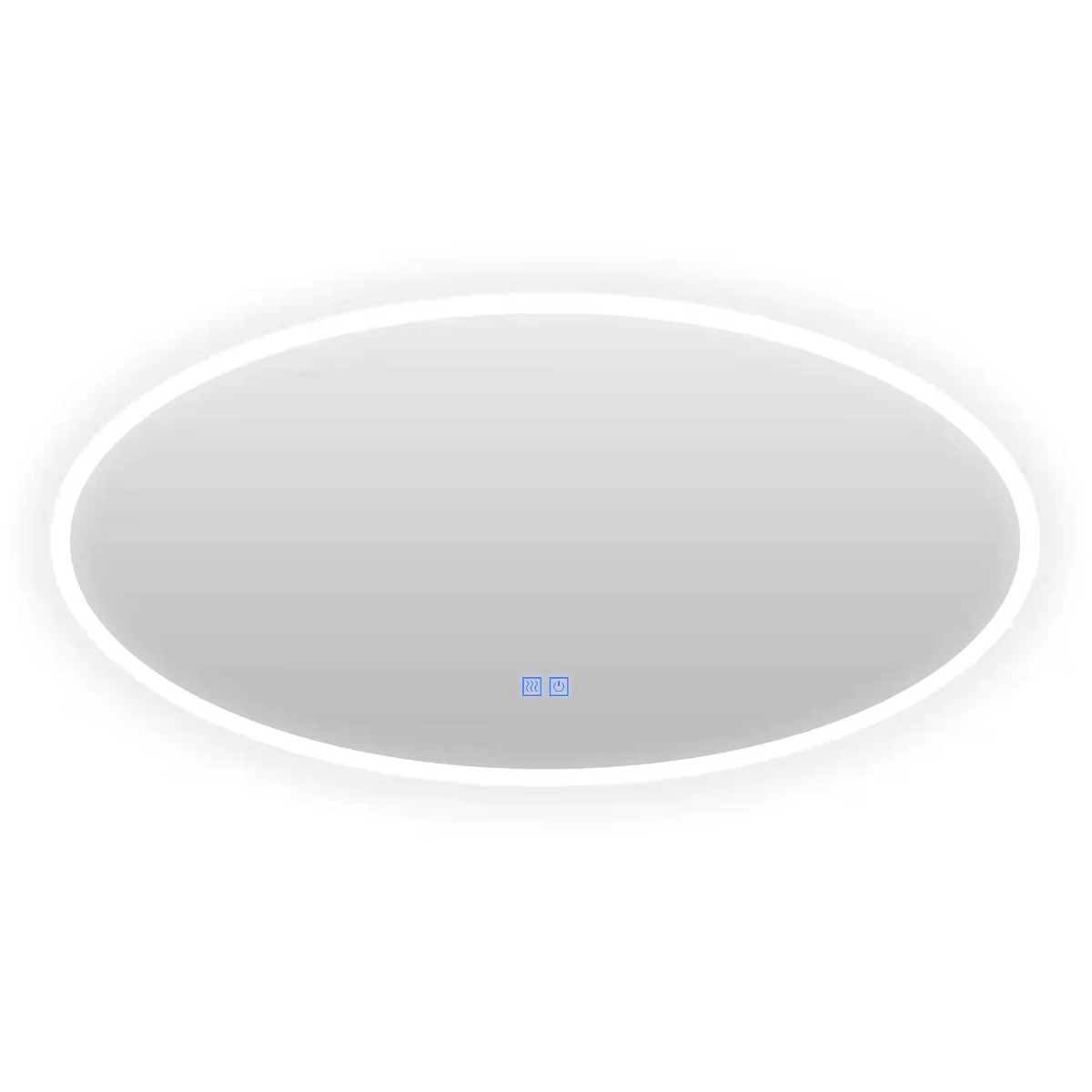 B-Stone Ovalo spiegel met LED-verlichting 120x60cm