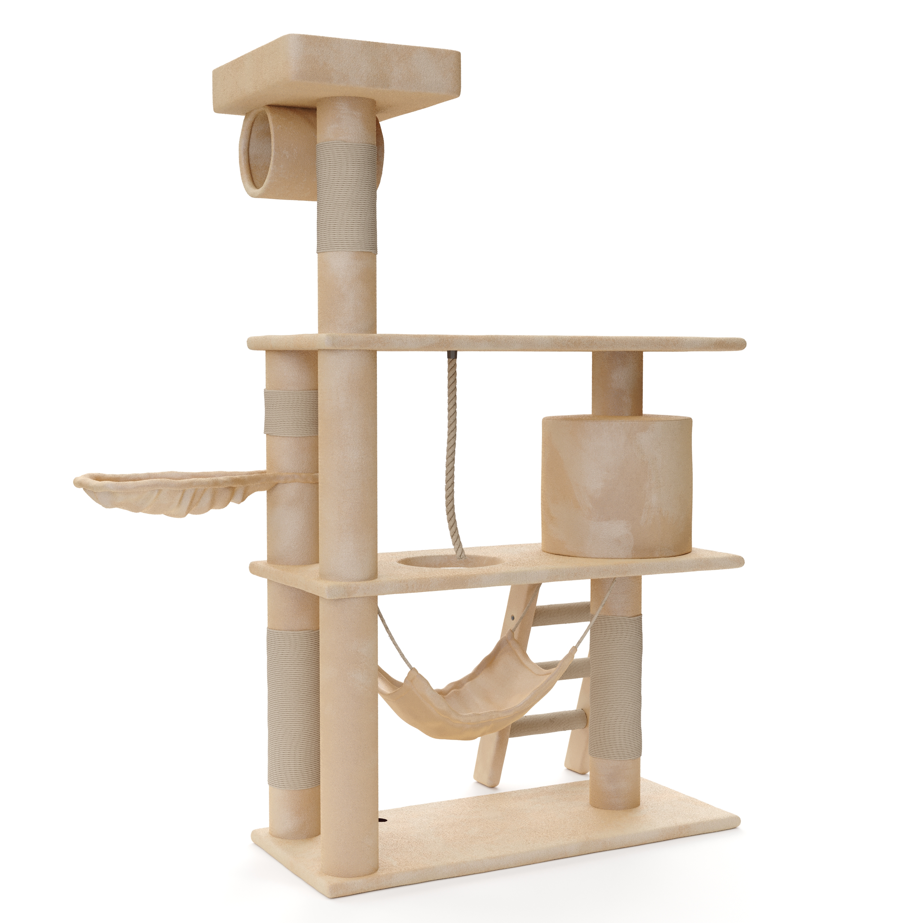 Katzenbaum SIMBA 141 cm beige