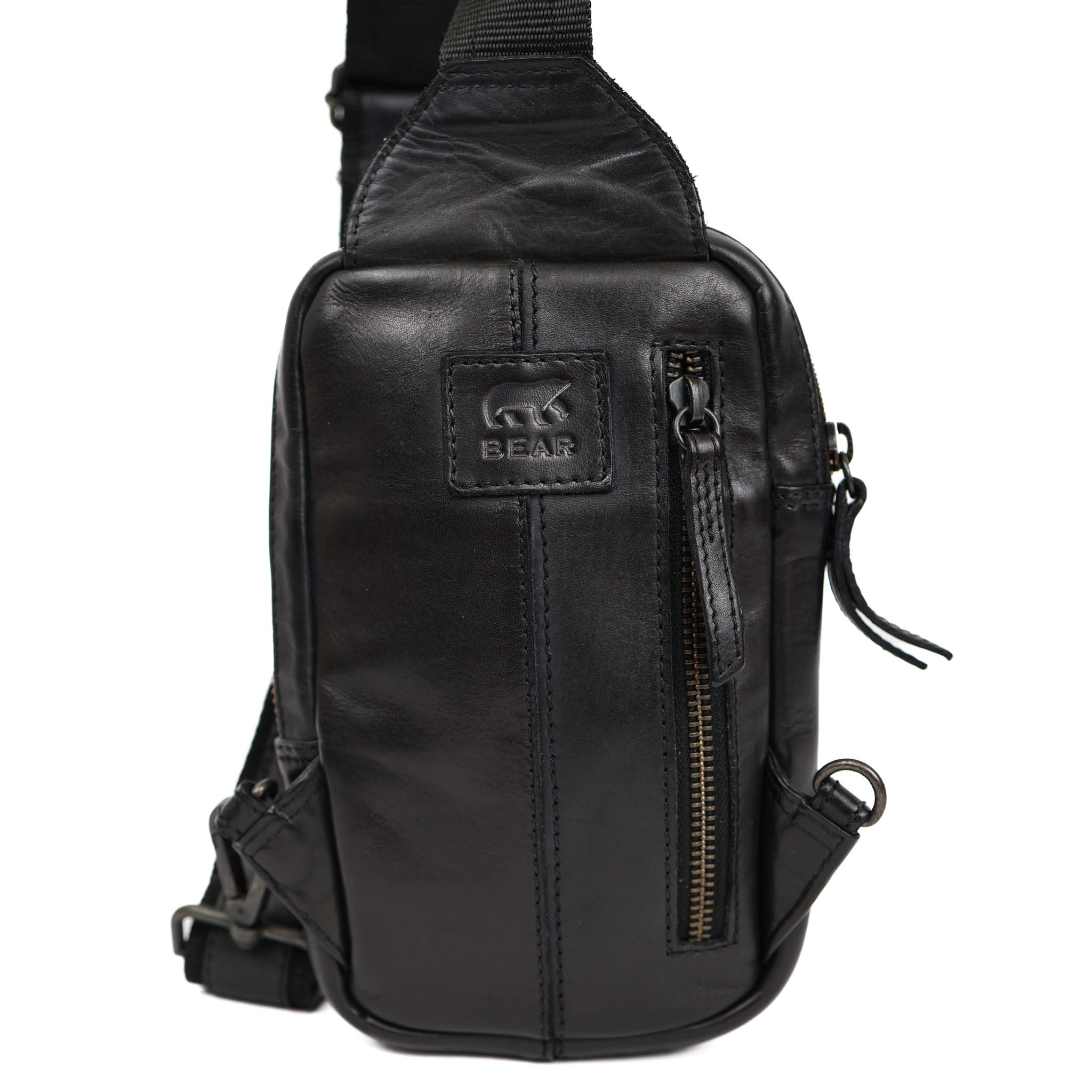 Klein crossbody tasje 'Nikki' zwart Zwart