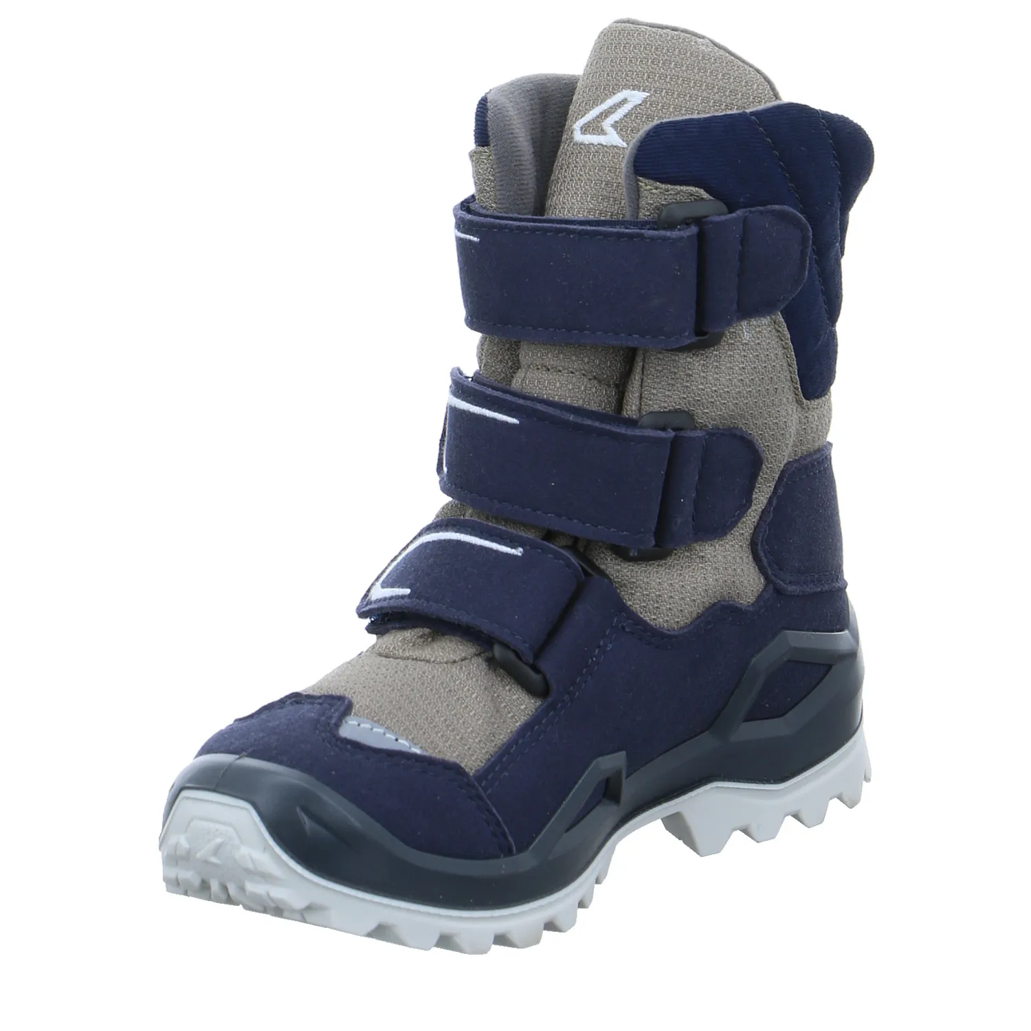 LOWA Kleinkinder-Snowboot  Membran Beige Textil  Winterstiefel Unisex