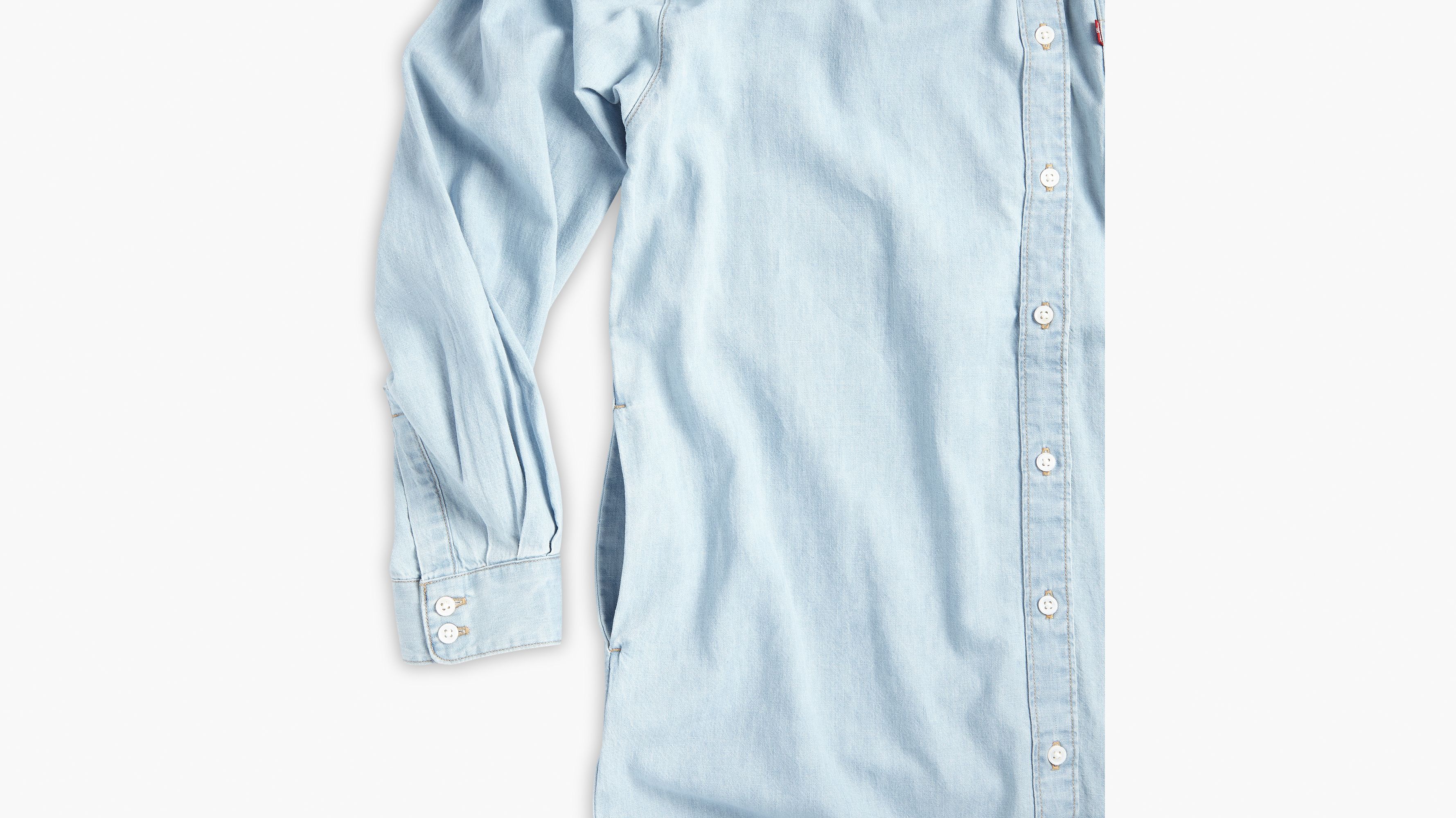 Robe chemise Rhea Lightweight - Good Grades 4 - Bleu