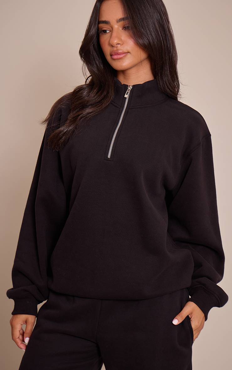 Noir Pantalon De Jogging Petite À Jambe Droite