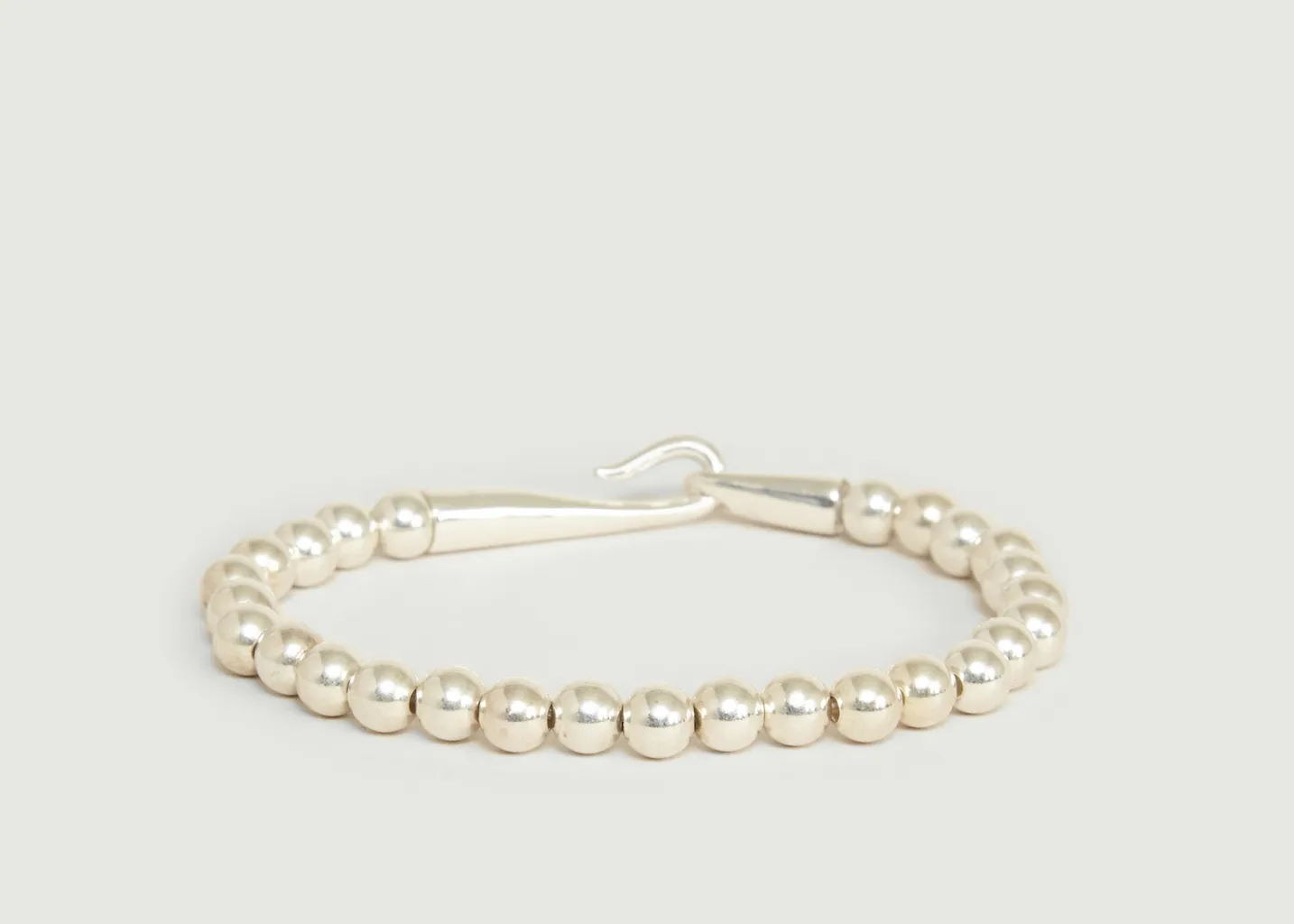 Bracelet Perles Argent 925 et Fermoir Limpide Orner