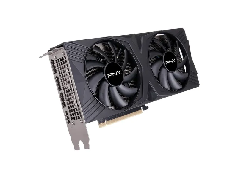 PNY Geforce RTX 4070 SUPER 12GB - VERTO Overclocked Dual Fan Edition - grafikkort - GeForce RTX 4070 Super - 12 GB GDDR6X - PCIe 4.0 x16 - 3 x DisplayPort, HDMI