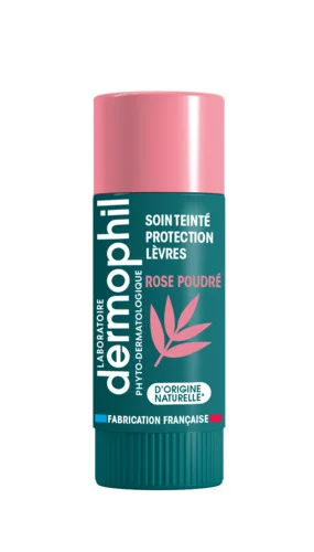 Stick Lèvres Soin Teinté Rose Poudré Dermophil - 4g