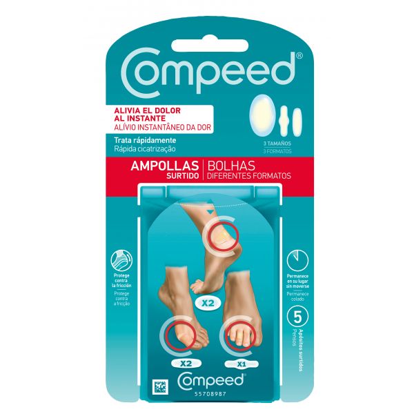 Compeed Pensos para Bolhas Sortidos 5 Unidades