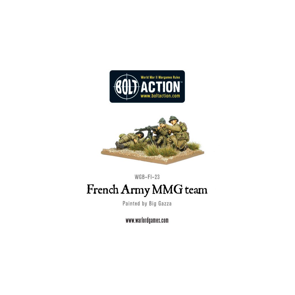 Bolt Action - French Army MMG Team