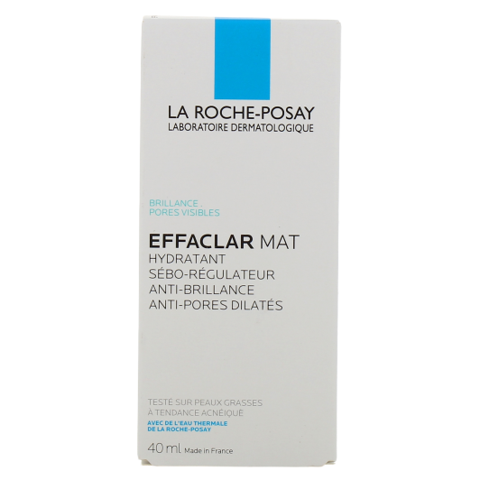 Soin hydratant matifiant anti-brillances La Roche Posay Effaclar Mat