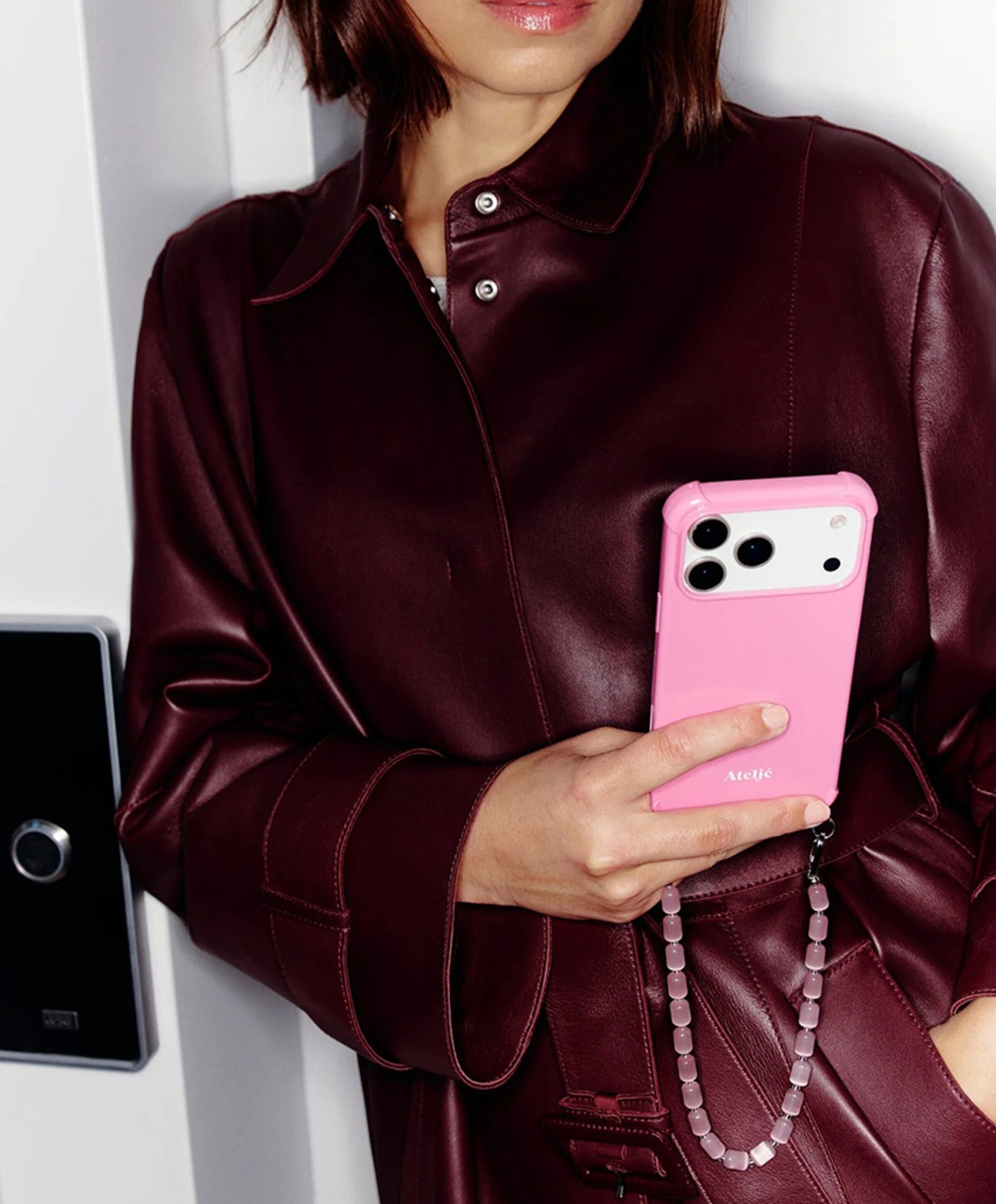 Ateljé Telefoonkoord roze