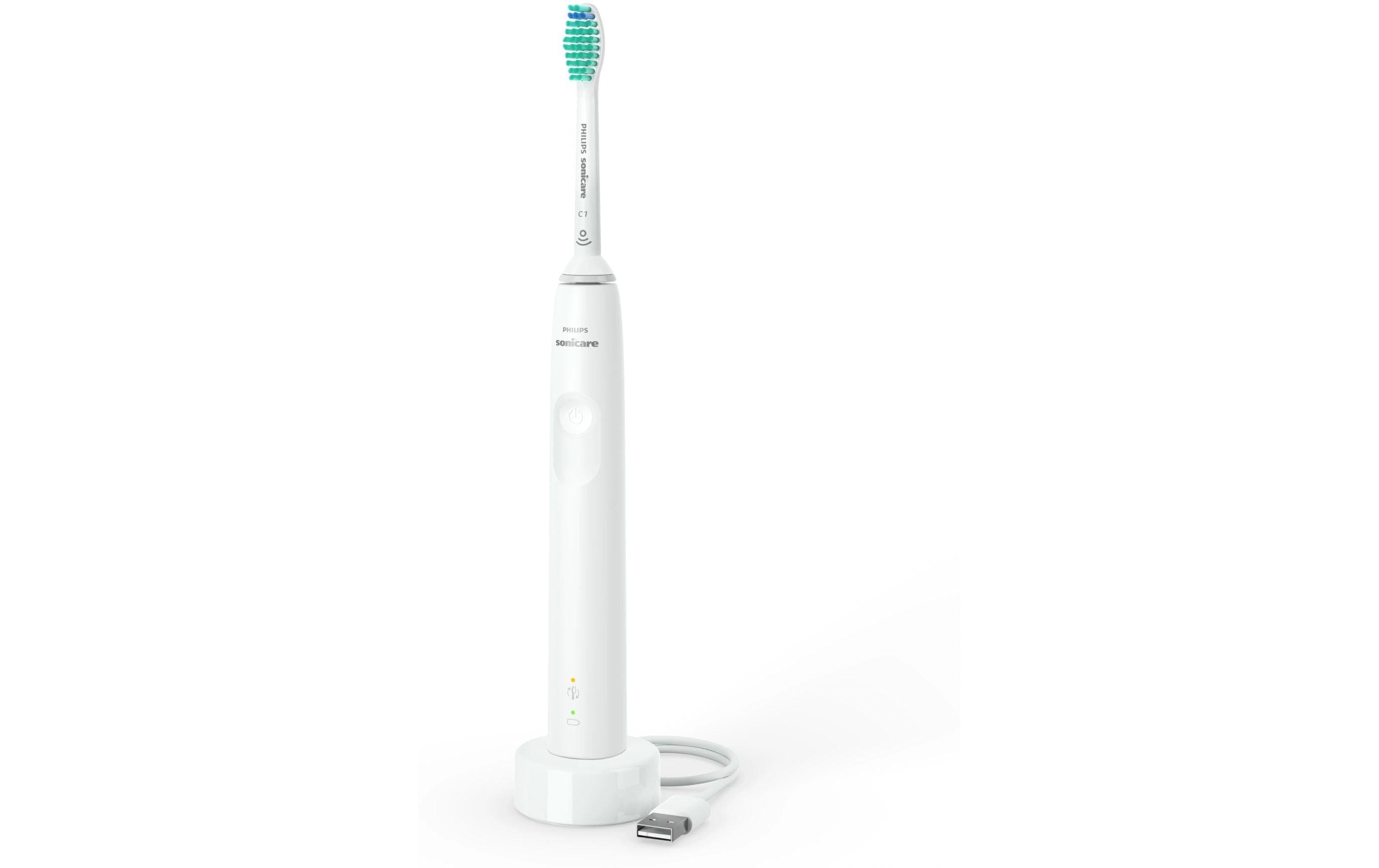 Schallzahnbürste Duo Sonicare Series 3100 WeissElektrische Zahnbürste